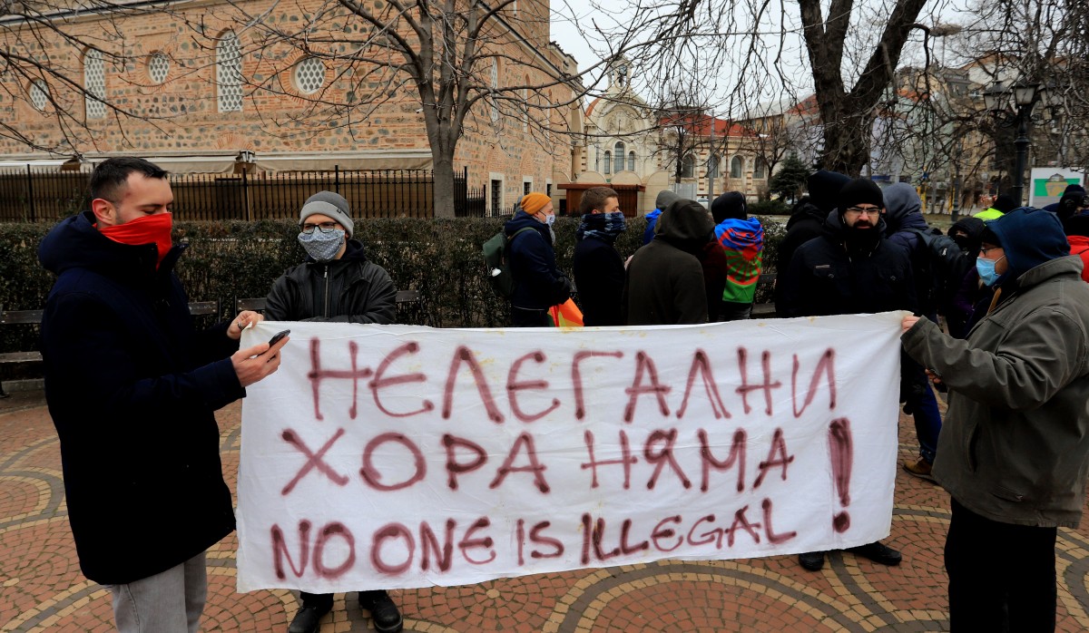 Антифашистка демонстрация срещу Луковмарш в София