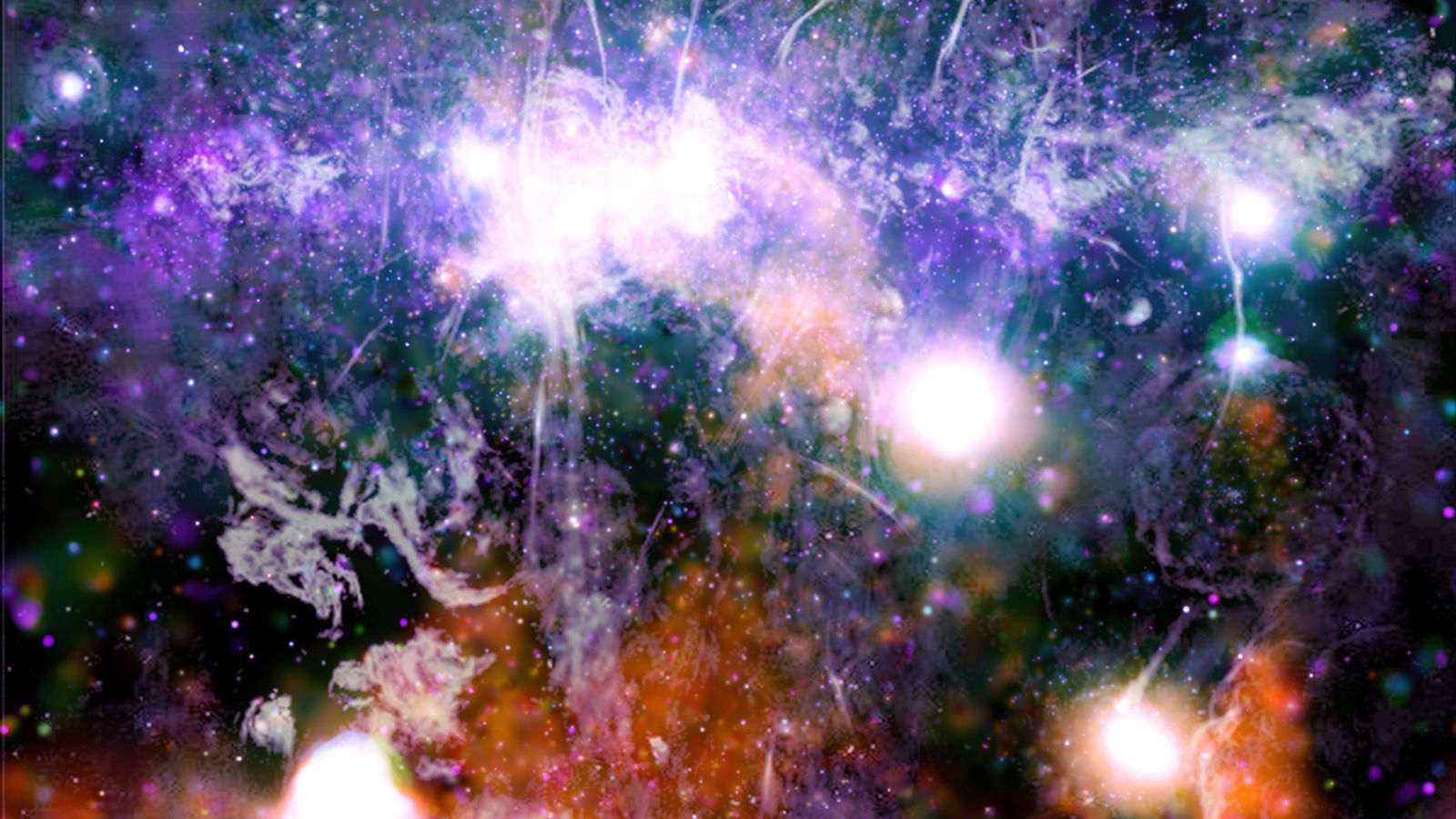 НАСА публикува уникалнa снимка от центъра на Млечния път