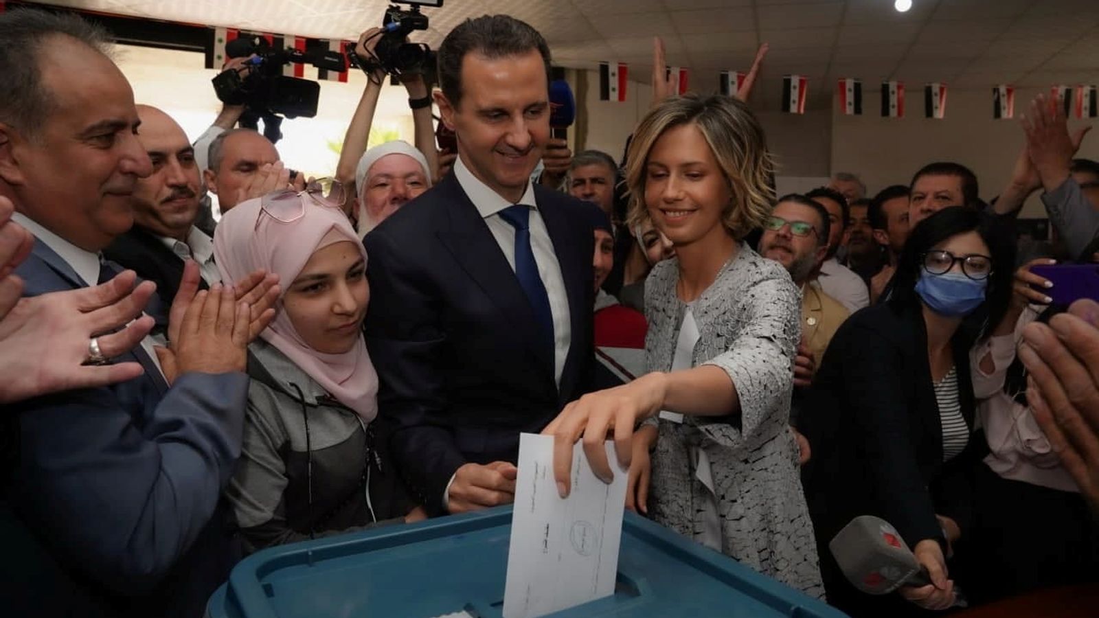 Башар ал Асад бе преизбран за президент на Сирия с 95,1%