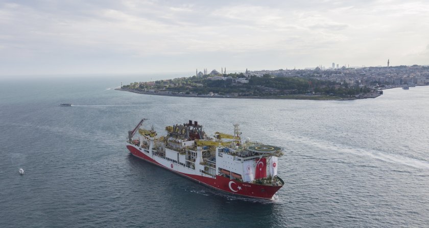 Турция е открила в Черно море ново газово находище с обем 135 млрд. куб. м.