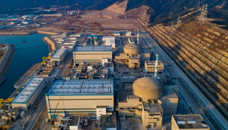Китайският ядрен регулатор призна за проблем с горивни пръти в атомен реактор