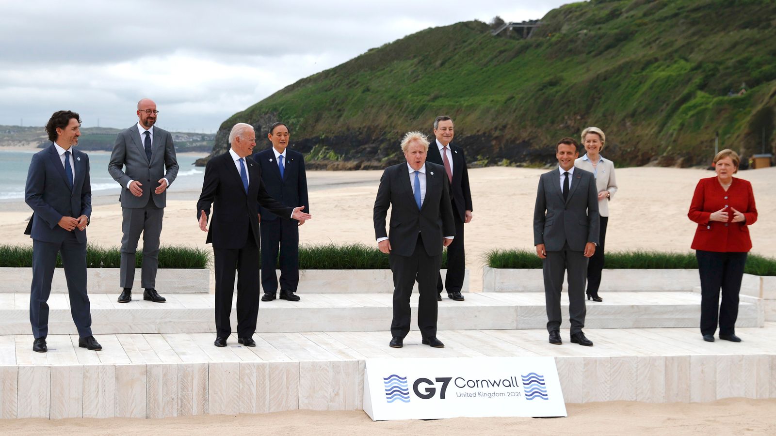 Г-7 готвят мащабен проект в бедните страни в противовес на китайската инициатива „Един пояс, един път“ – снимки, видео