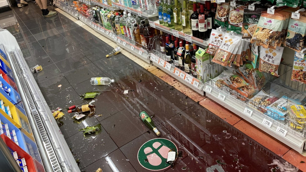 52-ма пострадаха при земетресението в Япония