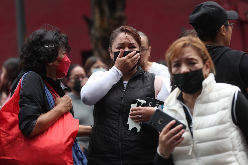 Силно земетресение в Мексико на годишнината от два опустошителни труса