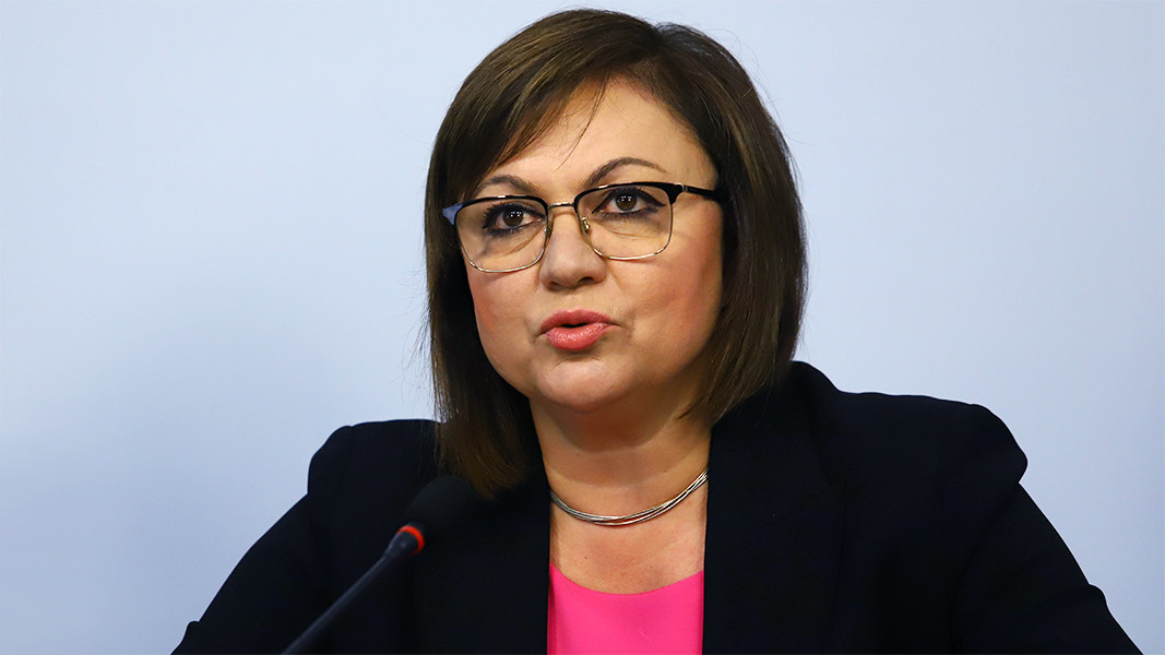 Корнелия Нинова: Няма да подкрепим правителство на ГЕРБ
