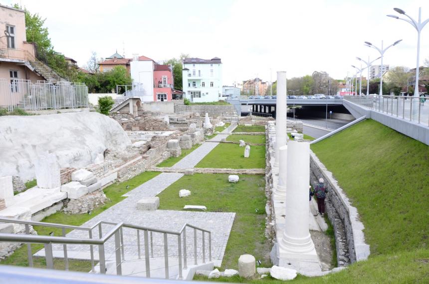 Агората на Филипопол е в сърцето на днешен Пловдив