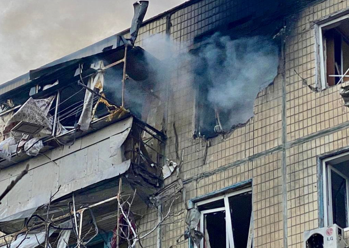 Ракета удари жилищна сграда в украинския град Харков