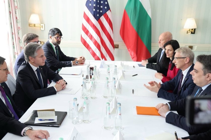 Блинкен: България е изключителен партньор за САЩ